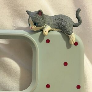 Blue  and brown Polka Dot Phone Case